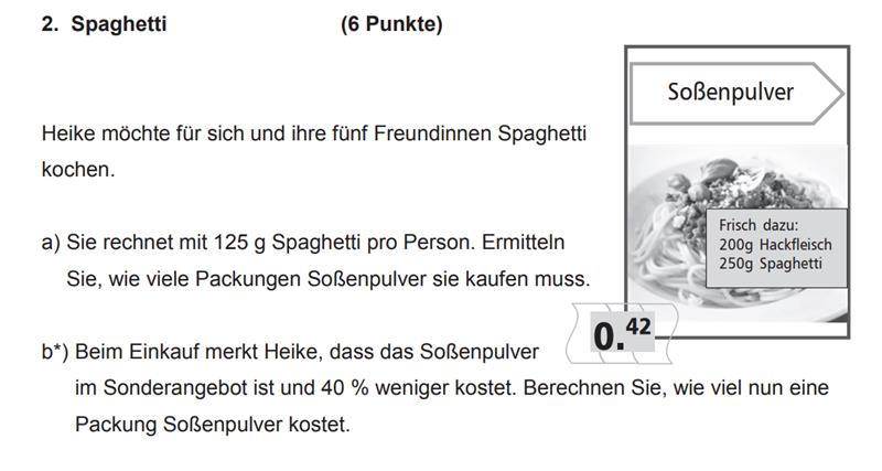 Heute gibt es Nudeln!